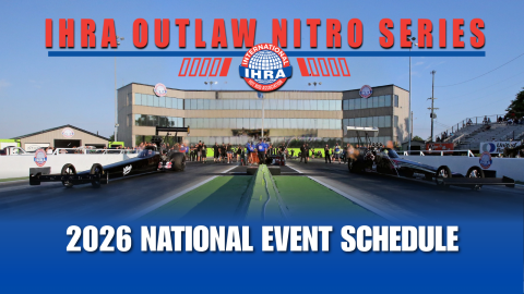 IHRA 2026 Schedule